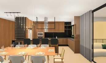 Imagem 3: Apartamento à venda no Cabral - 3 quartos (3 suítes) - 3 vagas - varanda gourmet