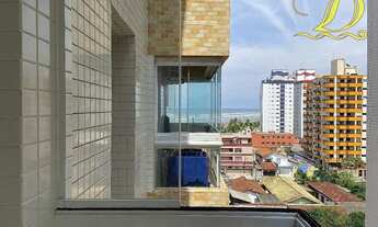 Imagem 2: Apartamento com 3 dormitórios à venda, 91 m² por R$ 590.000,00 - Ocian - Praia Grande/SP