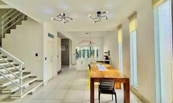 Imagem 7: Casa à venda no Residencial Flores 3 dormitórios, suíte, escritório e lazer com piscina em