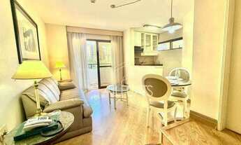 Imagem: Flat com 1 dormitório para alugar, 48 m²