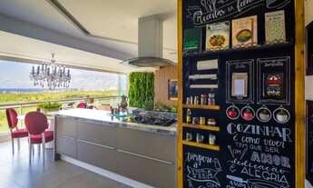 Imagem 2: Com conceito moderno e elegante esse apartamento vista mar com 3 suítes a venda em Patamar