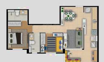 Imagem 5: 2 dormitórios com suíte, varanda e vaga na Mooca, pronto para morar