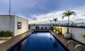 Imagem 3: Totalmente reformado, 122m², 3 dormitórios - 2 suítes no Itaim Bibi com piscina na cobertu