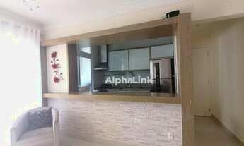 Imagem 2: Apartamento com 2 dormitórios para alugar, 78 m² por R$ 6.450,00/mês - Alphaville - Baruer