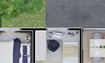 Imagem 2: APARTAMENTO com 3 dormitórios à venda com 63m² por R$ 611.995,00 no bairro Portão - CURITI