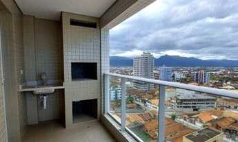 Imagem 2: Apartamento com 1 dormitório à venda, 52 m² por R$ 365.000,00 - Vila Caiçara - Praia Grand