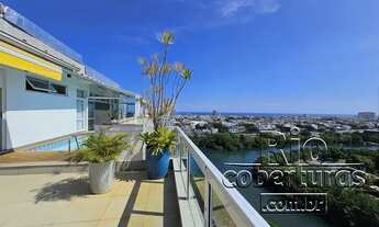 Imagem 2: Cobertura à venda no Itanhangá - Rio de Janeiro - RJ - Vista mar, lagoa e montanhas