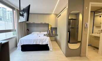 Imagem 3: Apartamento para locação em Pinheiros 28 m², mobiliado, andar alto