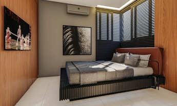 Imagem 7: Alto Padrão e Modernidade 1/4 Sala Sacada Comodidade Central na PV Principais Mar- Últimos