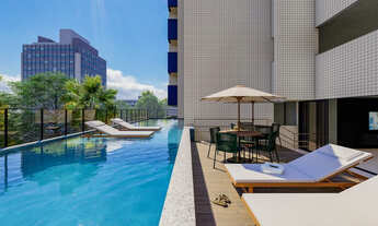 Imagem 7: Alto Padrão e Modernidade 2/4 Varanda Comodidade Central na Ponta Verde e Principais Praia