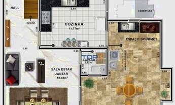 Imagem 15: Cobertura à venda, 156 m² por R$ 715.050,00 - Aeroporto - Juiz de Fora/MG