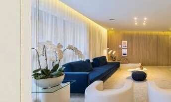 Imagem 7: Apartamento com 141 m², hall privativo, 3 suítes, duas vagas em Moema Pássaros. Vista para