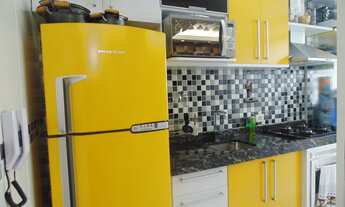 Imagem 4: Apartamento para locação com 54 m2 todo mobiliado 2 dorm, sendo 1 suíte