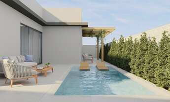 Imagem 4: Casa de condomínio térrea para venda tem 201m², com 3 suítes e piscina