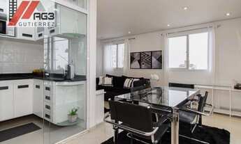 Imagem 7: Apartamento todo mobiliado com 1 suíte, varanda e vaga nas Perdizes