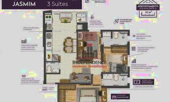 Imagem 2: Apartamento à venda, 76 m² por R$ 626.598,10 - Jardim Satélite - São José dos Campos/SP