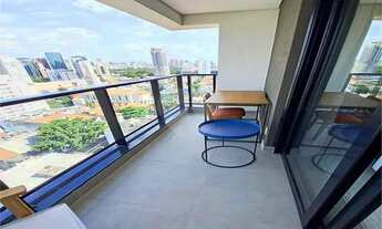 Imagem 1: Excelente apartamento totalmente mobiliado com 74m² no bairro de Pinheiros!
