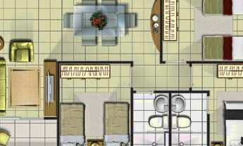 Imagem 5: Apartamento com 3 dormitórios à venda, 77 m² por R$ 394.689,00 - Jardim Satélite - São Jos