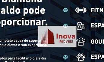 Imagem 5: Diamond Romualdo - Lindo Apartamento com 2 qtos/suíte/varanda gourmet/1 vaga, à venda, 52