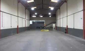 Imagem 3: Galpão para alugar, 665 m² por R$ 21.050,00/mês - Santa Maria - Santo André/SP