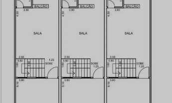 Imagem 3: Casa com 3 quartos à venda, 120 m² por R$ 625.000 - Aeroporto - Juiz de Fora/MG