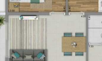 Imagem 5: Apartamento com 2 dormitórios à venda, 42 m² por R$ 195.900,00