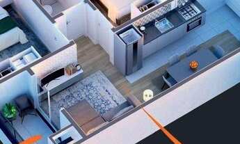 Imagem 2: Apartamento com 2 dormitórios à venda, 57 m² por R$ 256.900,00 - Kayser - Caxias do Sul/RS