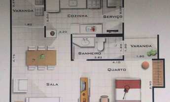 Imagem: Apartamento-À VENDA-Centro-Juiz de Fora-MG