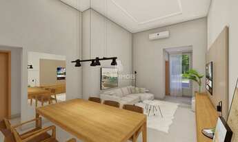 Imagem 3: Casa térrea 164m², 03 suítes, rica em planejados em condomínio Portal da Mata