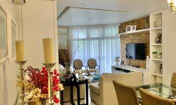 Imagem 5: Charmoso apartamento de 137 m2 na Lagoa com 3 qtos e 2 vagas