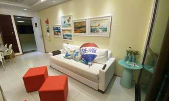 Imagem 3: Flat com 2 dormitórios à venda, 63 m² por R$ 1.500.000,00 - Muro Alto - Ipojuca/PE