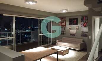 Imagem 3: Lindo apartamento duplex equipado e decorado com 89m² para venda e locação no Brooklin, Sã