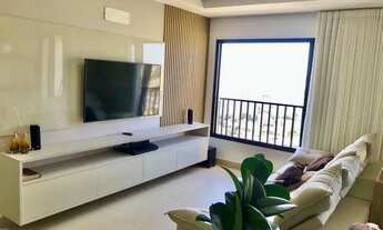 Imagem 6: ALUGUEL - apartamento mobiliado com 2 quartos com suítes, 74m2, alto padrão,andar alto, op