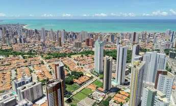 Imagem 2: Apartamento no 22 andar com 95m2 no jardim luna com vista mar
