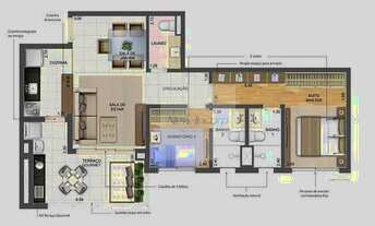 Imagem 6: Apartamento com 4 dormitórios à venda, 141 m² por R$ 1.750.000,00 - Aclimação - São Paulo