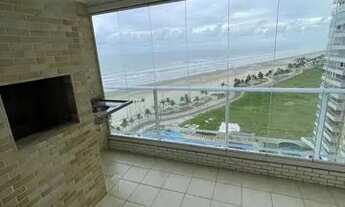 Imagem 4: Pé na Areia! Apartamento 3 dormitórios, sacada com churrasqueira, prédio com lazer de club