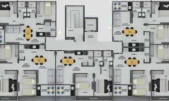 Imagem 2: Cobertura com 3 dormitórios à venda, 67 m² por R$ 530.000 - Bessa - João Pessoa/PB
