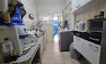 Imagem 4: Apartamento com 2 dormitórios à venda, 75 m² por R$ 297.000 - Vila Mathias - Santos/SP