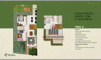 Imagem 2: Casa com 3 dormitórios à venda, 117 m² por R$ 890.000,00 - Chácaras São José - São José do