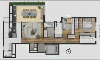 Imagem 4: APARTAMENTO RESIDENCIAL em São Paulo - SP, Pinheiros