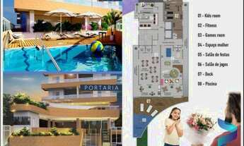 Imagem 7: Apartamento com 1 dormitório à venda, 44 m² por R$ 285.000,00 - Vila Guilhermina - Praia G