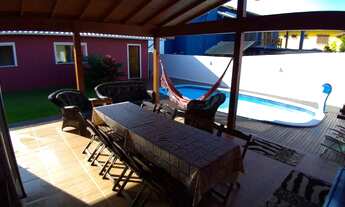 Imagem: Aluga-se casa com piscina anual no Ribeirão