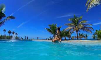 Imagem 1: Casa Francesa * Sra. Petra Pé na Areia Condomínio Águas de Sauipe