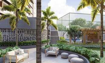 Imagem 5: 2 quartos com suíte sendo opções de plantas de 64 m² a 73,52 m