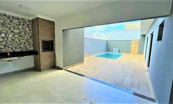 Imagem 4: Casa nova à venda, com 03 dormitórios sendo 01 suíte com closet, espaço gourmet com churra