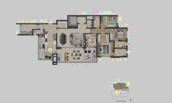 Imagem 5: Apartamento para venda com 217 metros quadrados com 3 quartos em Pinheiros - São Paulo - S