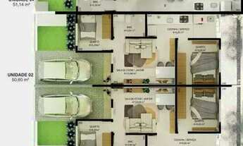 Imagem 4: Casa Geminada à venda, 2 quartos, 1 vaga, Nereu Ramos - Jaraguá do Sul/SC