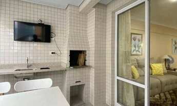 Imagem 3: Apartamento alto padrão totalmente mobiliado 03 suites lavabo sacada gourmet com vista m