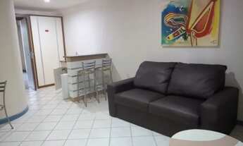 Imagem: Apartamento mobiliado, com 42m² de 1 quarto