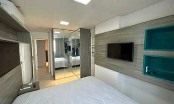 Imagem 6: Apartamento na Ponta D' Areia, Vista Mar, Mobiliado, Projetado, Climatizado